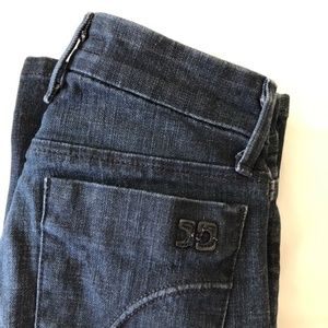 Joe’s Jeans Bootcut Socialite Jeans dark wash black women’s size 24